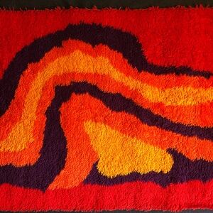 Vintage (1969) Scandinavian Rug/Wall Hanging